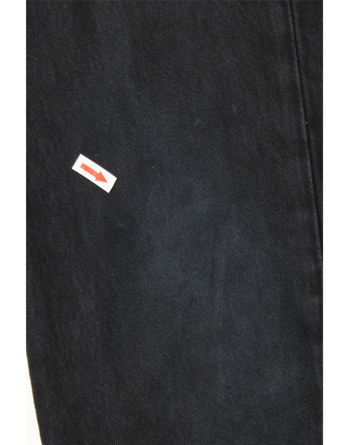 Levi's Mens 501 Straight Jeans W33 L30 Μαύρο Βαμβακερό