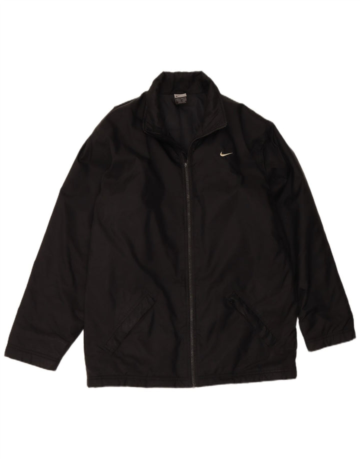 Ανδρικό γραφικό μπουφάν NIKE UK 39/41 Μεσαίο μαύρο νάιλον