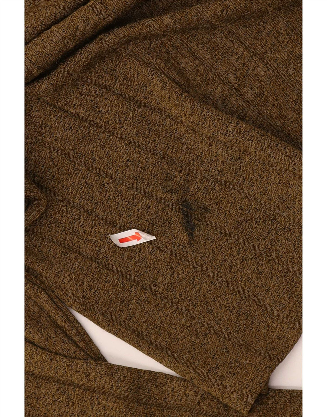 Marks & Spencer Γυναικείο τοπ μακρυμάνικο UK 12 Medium Khaki Polyester