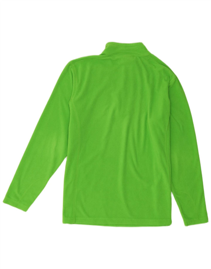 Columbia Ανδρικό φερμουάρ Fleece Jumper Μεγάλος Πράσινος Πολυεστέρας