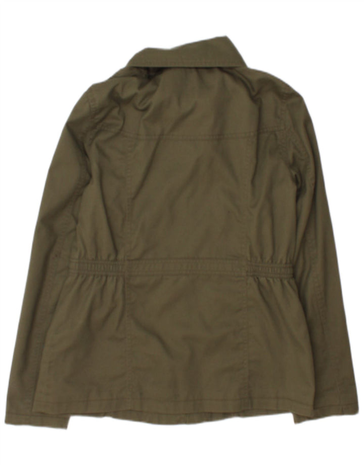 Μόνο Γυναικείο Bomber Jacket UK 12 Medium Green Polyester