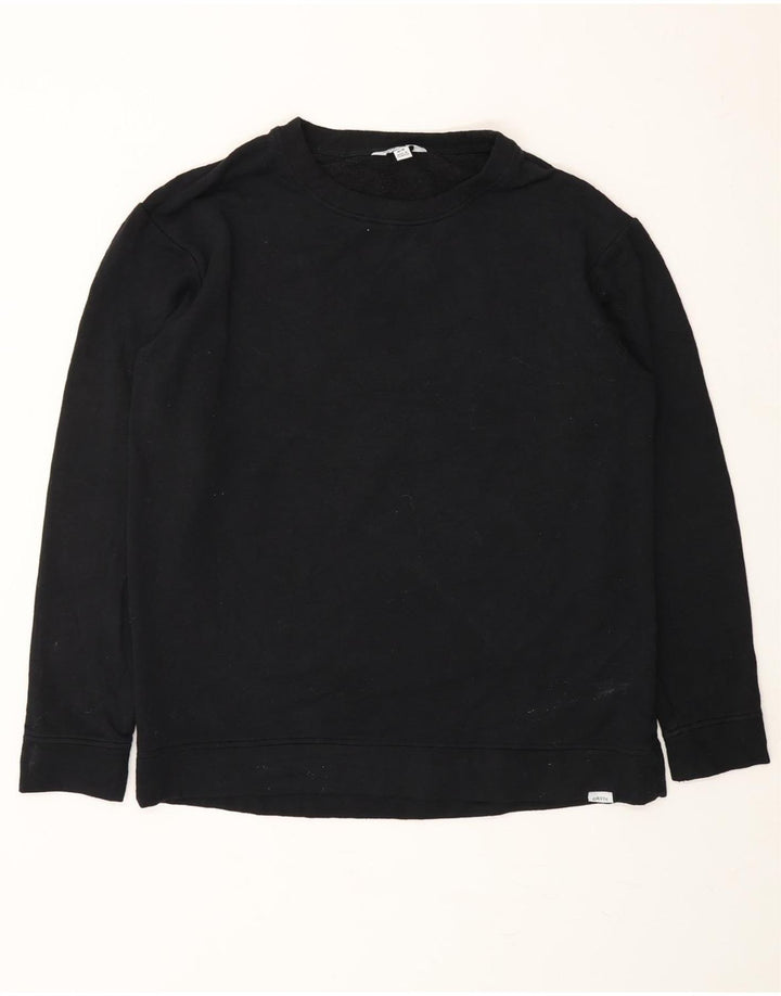 ORVIS Mens Sweatshirt Jumper Medium Black Modal Vintage Orvis and Second-Hand Orvis from Messina Hembry 