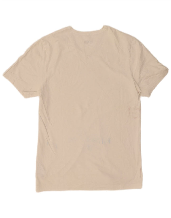 Ανδρικό T-Shirt Hugo Boss Top Μικρό λευκό βαμβακερό