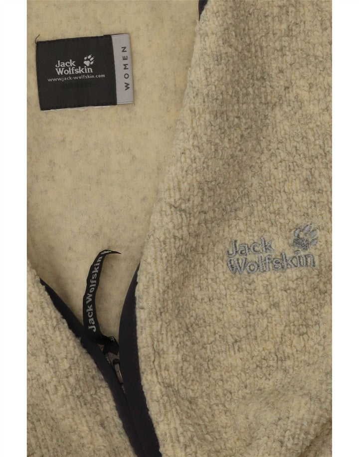 Jack Wolfskin Γυναικείο Fleece Jacket UK 14 Medium Beige
