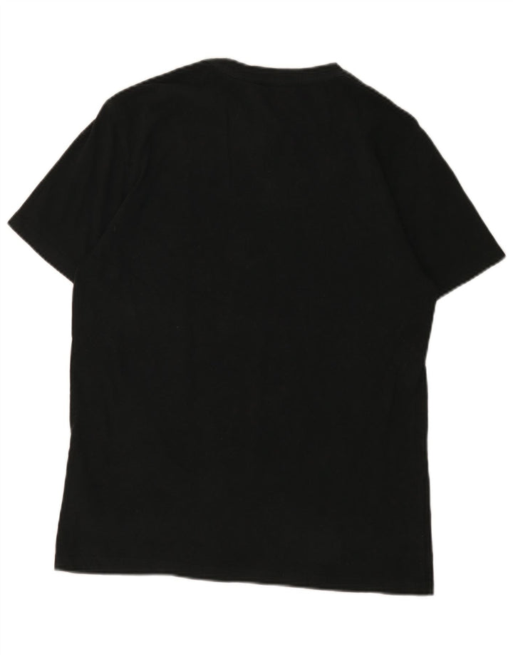 Ανδρικό T-Shirt All Saints Top Μεσαίο μαύρο βαμβακερό