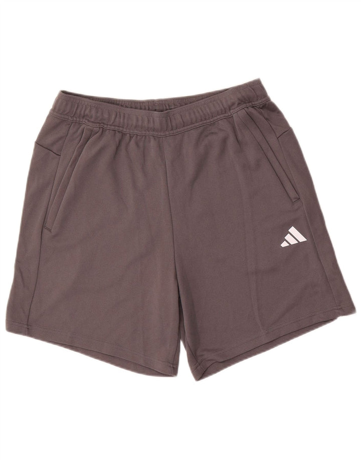 Ανδρικό αθλητικό σορτς Adidas Aeroready Regular Fit Large Grey Polyester