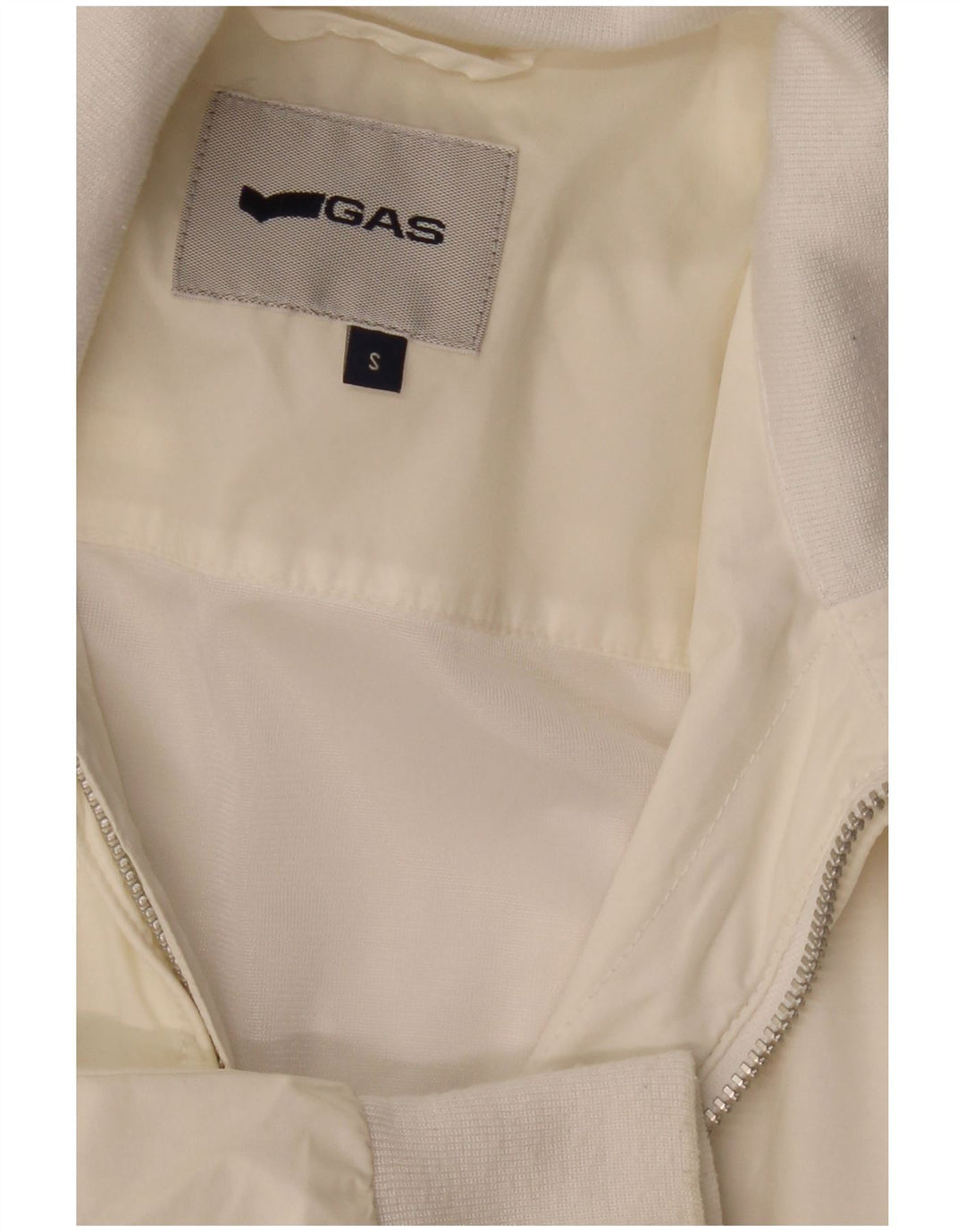 Ανδρικό μπουφάν GAS Bomber UK 36 Small Off White