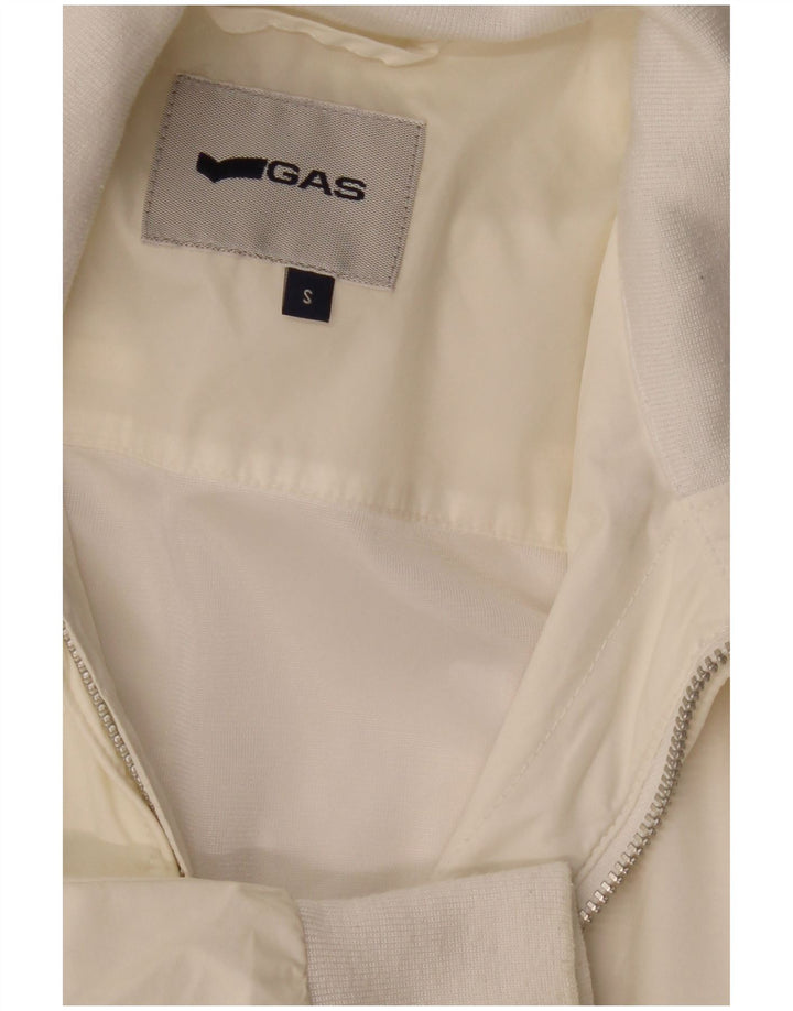 Ανδρικό μπουφάν GAS Bomber UK 36 Small Off White