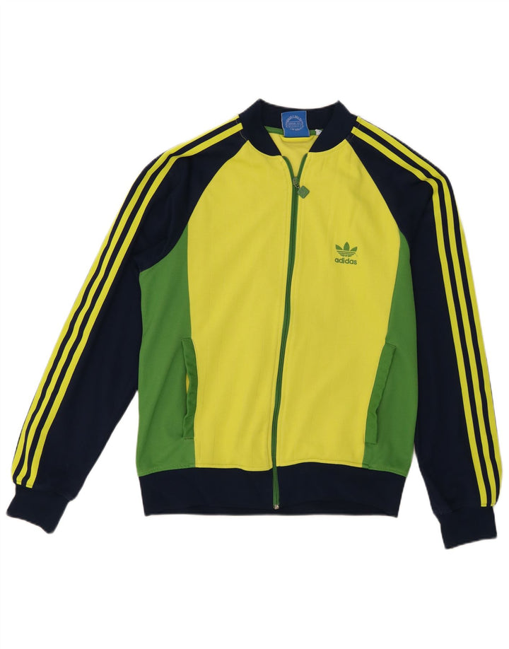 Ανδρική φόρμα Adidas Top Jacket Μεσαίο πολύχρωμο Colourblock Βαμβακερό