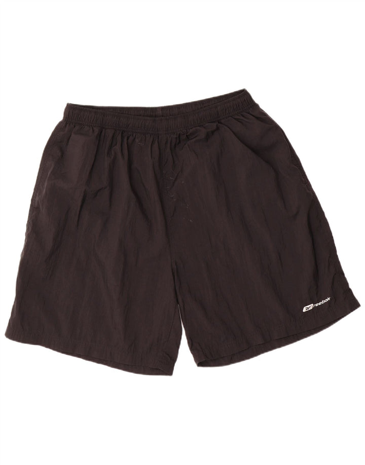 Ανδρικό αθλητικό σορτς REEBOK 2XL μαύρο νάιλον