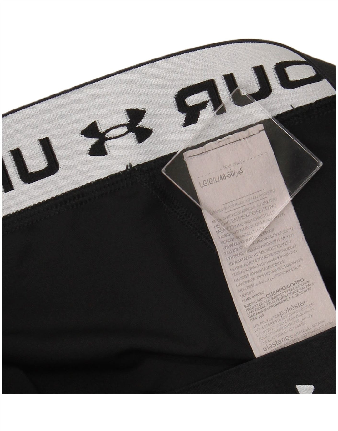 Γυναικεία γραφικά κολάν UNDER Armour UK 14 Large Black Polyester