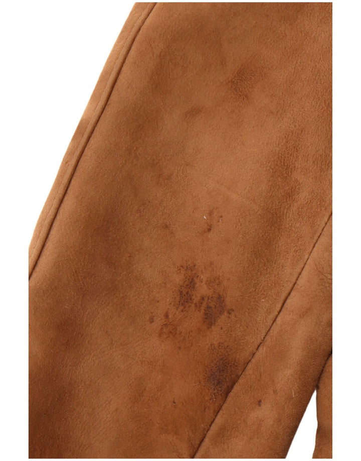 HEA TONA Γυναικείο Παλτό Shearling UK 14 Μεσαίο Καφέ Ακρυλικό