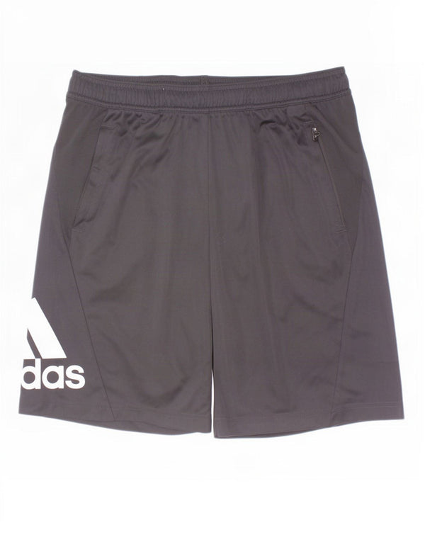 Adidas Boys Aeroready Graphic Sport σορτς 15-16 ετών XL μαύρο πολυεστέρα