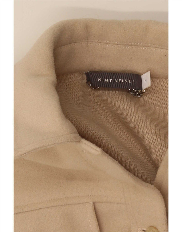 Γυναικείο μπουφάν MINT VELVET Oversized Bomber UK 14 Medium Beige Acrylic