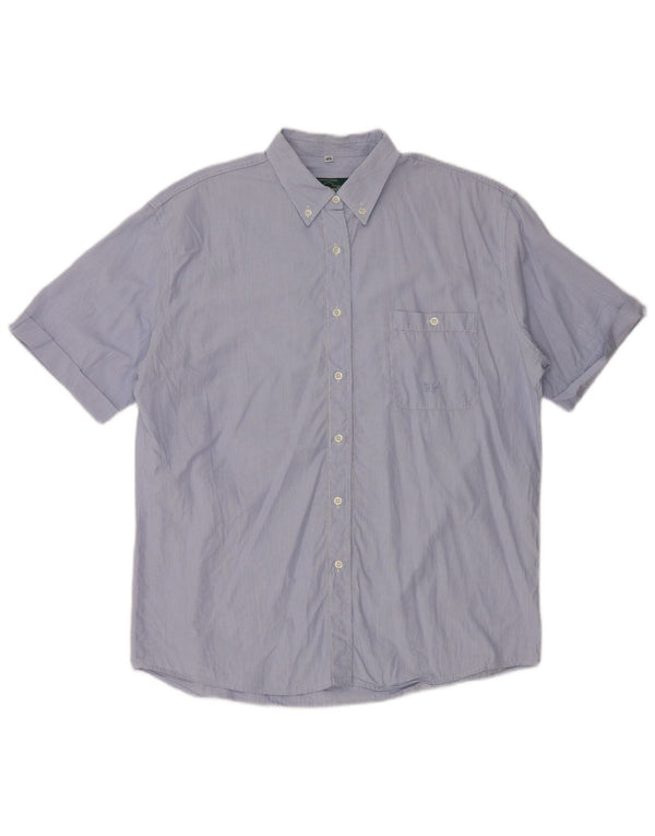 Γυναικείο πουκάμισο Colmar Ten Yards με κοντό μανίκι EU 46 XL Μπλε ρίγες