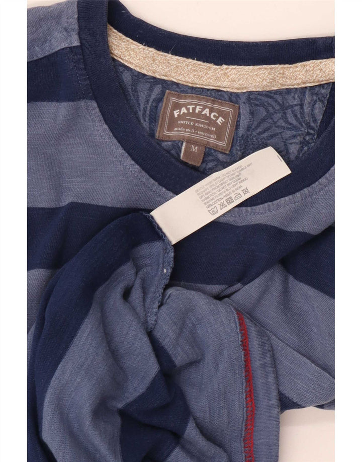 Ανδρικό T-Shirt Fat Face Top Μεσαίο Μπλε Ριγέ