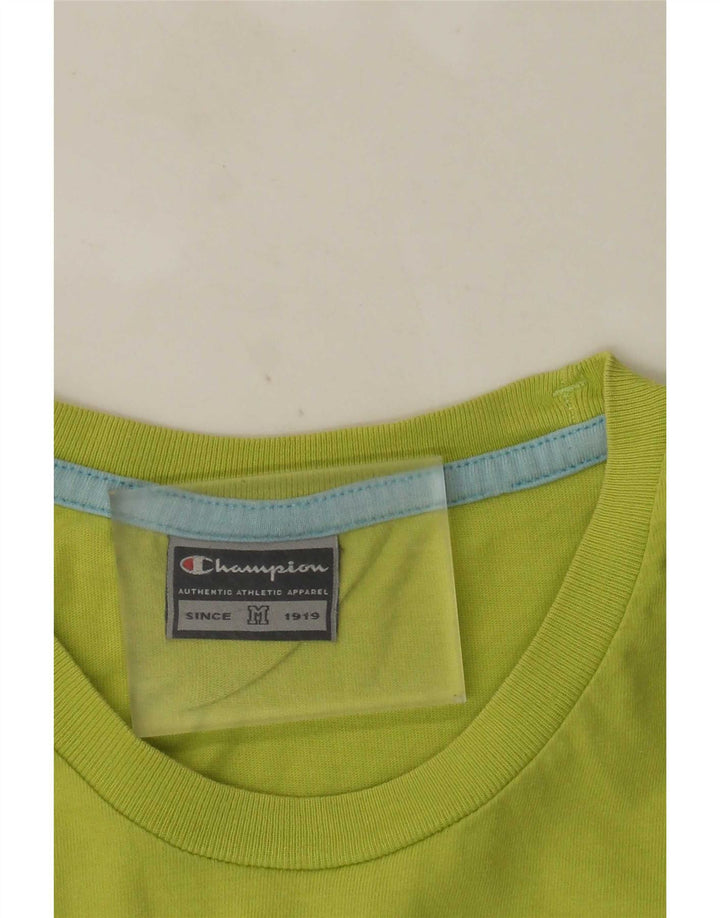 Ανδρικό γραφικό μπλουζάκι Champion Top Medium Green