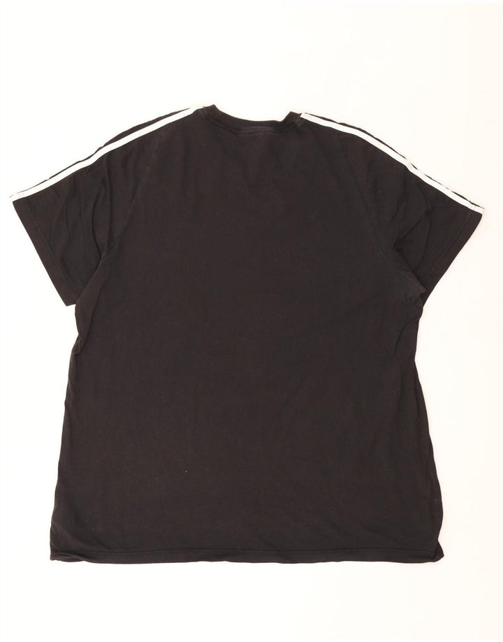 Ανδρικό T-Shirt Adidas Top 2XL Μαύρο βαμβακερό