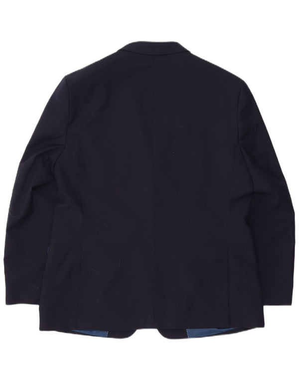 Tommy Hilfiger Ανδρικό σακάκι με 2 κουμπιά UK 44 2XL Navy Blue Wool