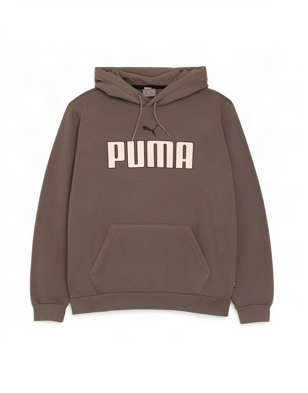 Ανδρικό γραφικό κουκούλα Puma, μεσαίο γκρι βαμβακερό