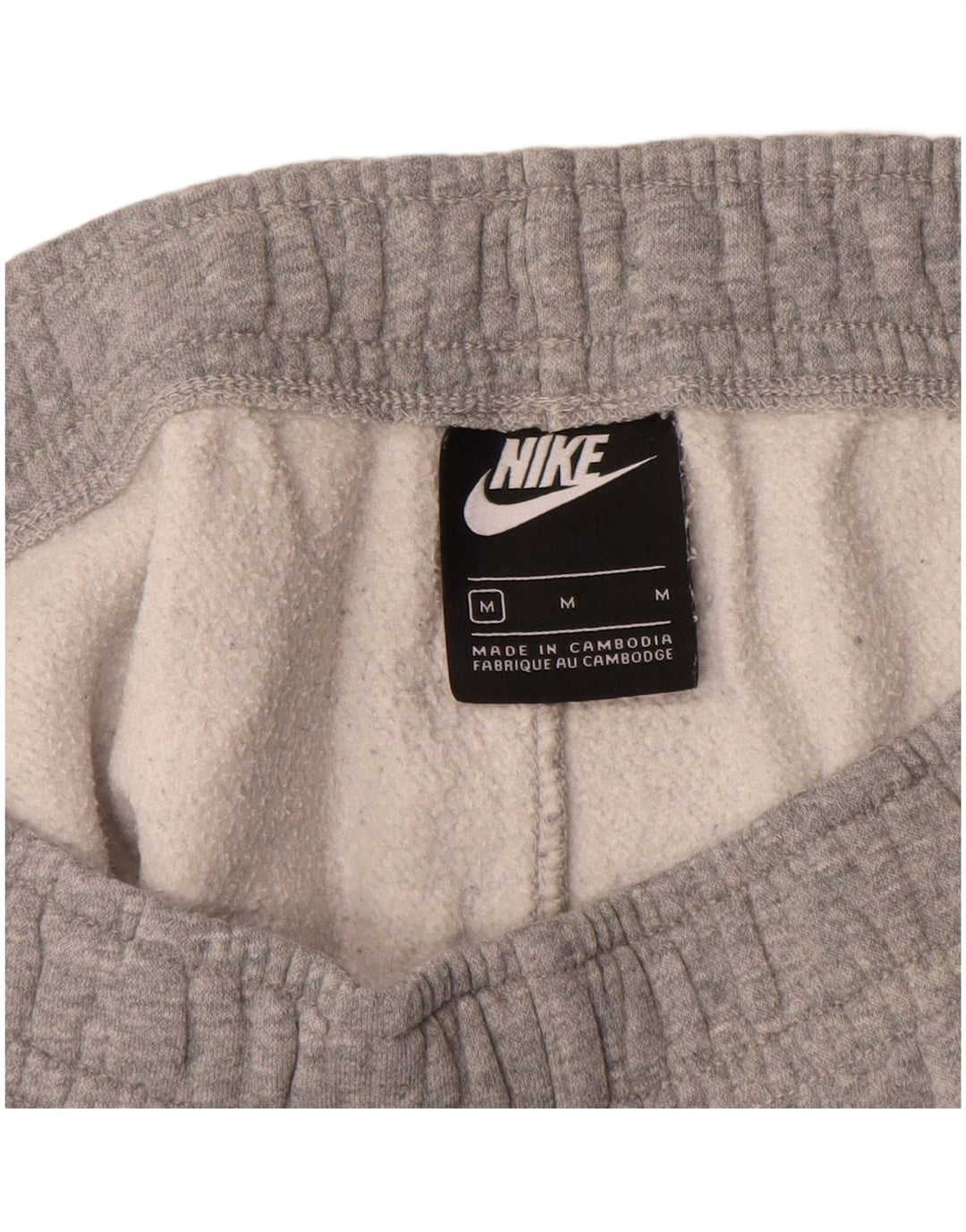 Ανδρική φόρμα NIKE Παντελόνι Joggers Μεσαίο γκρι χρώμα, βαμβακερό