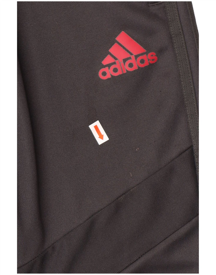 ADIDAS Ανδρικές φόρμες ράγκμπι Munster Παντελόνια Joggers Μικρό μαύρο πολυεστέρα