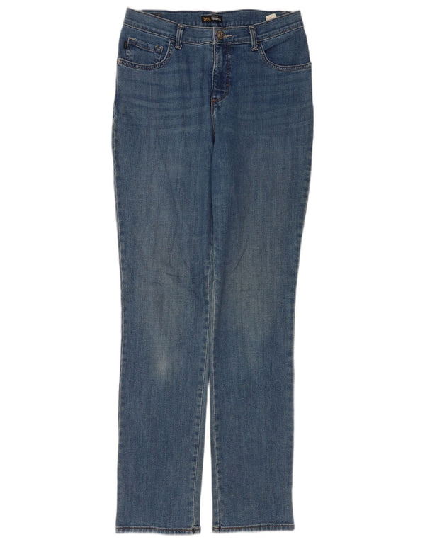 Lee Womens Classic Fit Straight Jeans US 8 Medium W28 L32 Μπλε βαμβακερό