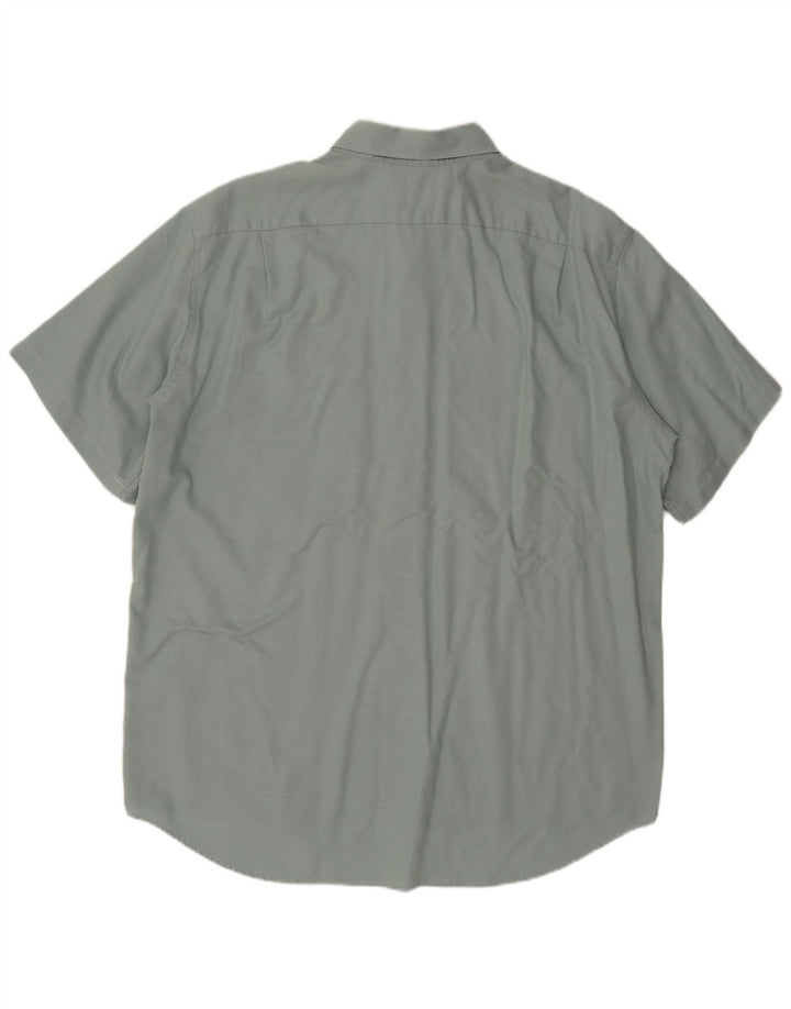 Ανδρικό κοντομάνικο πουκάμισο Lacoste 45 XL Πράσινο