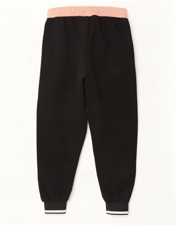 Zara Γυναικεία φόρμα παντελόνι Joggers UK 12 Medium Black Colourblock