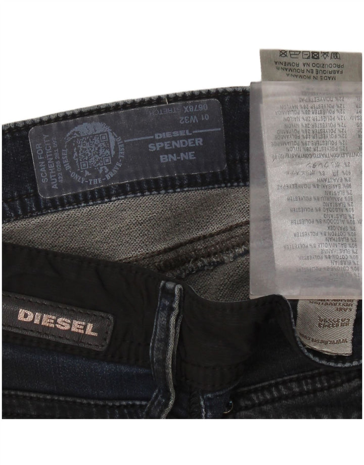 Ανδρικά DIESEL Spender Skinny Jeans W32 L30 Blue Cotton