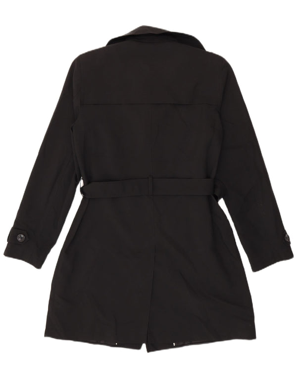Marks & Spencer Γυναικεία καμπαρντίνα UK 12 Medium Black Polyester