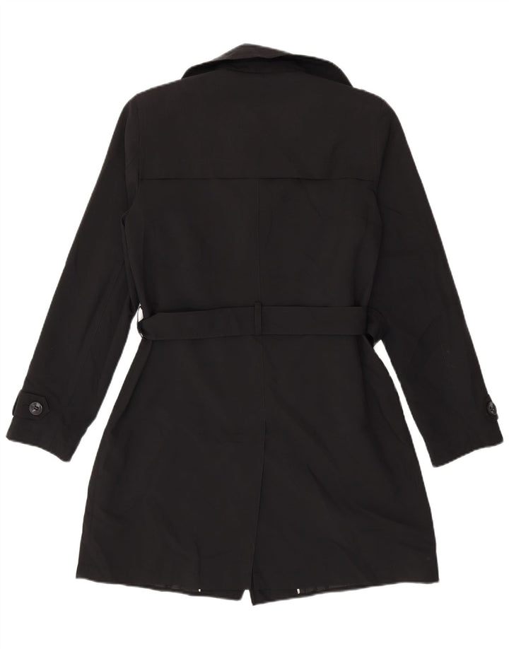 Marks & Spencer Γυναικεία καμπαρντίνα UK 12 Medium Black Polyester