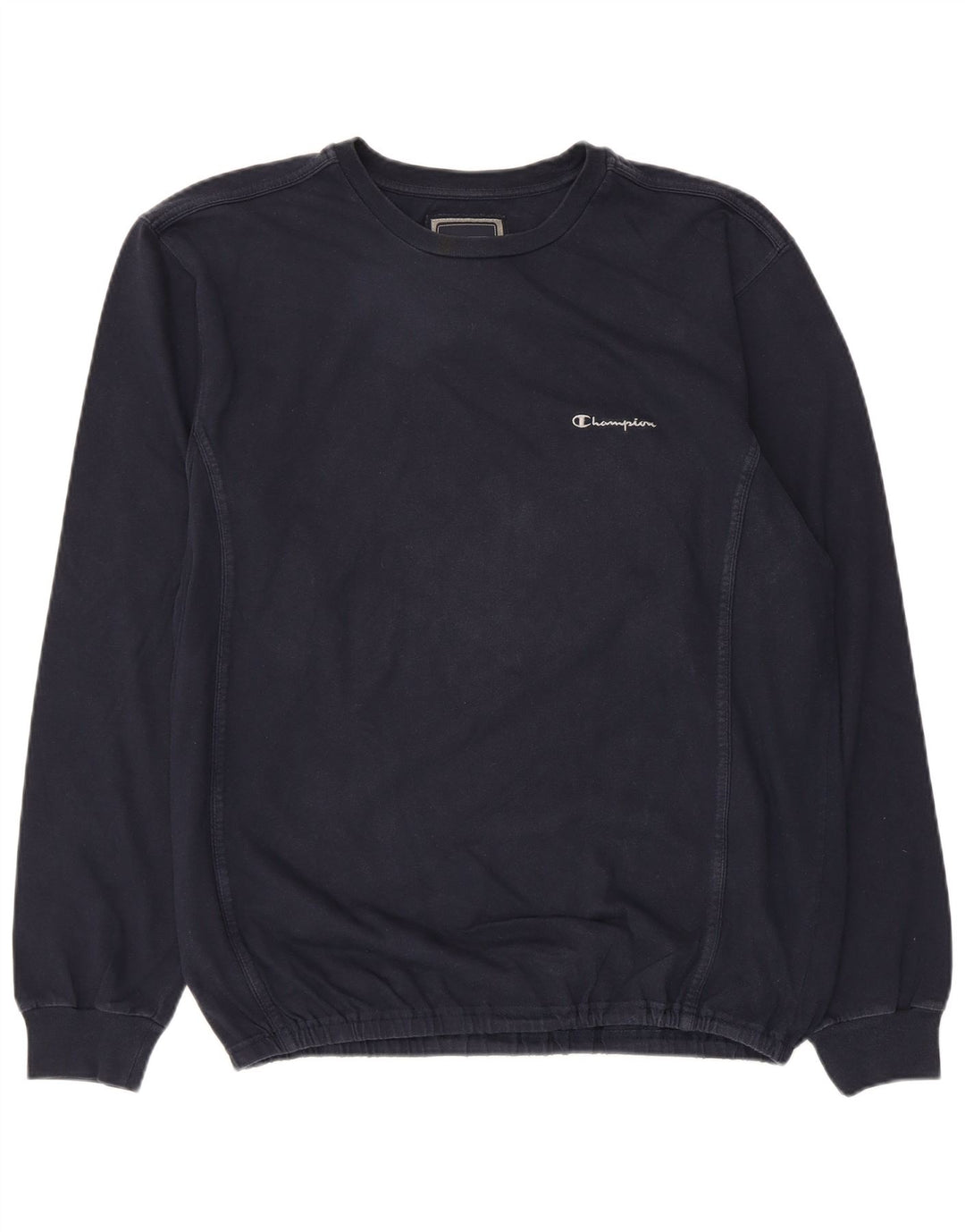 Ανδρικό τοπ Champion μακρυμάνικο XL Navy Blue Cotton
