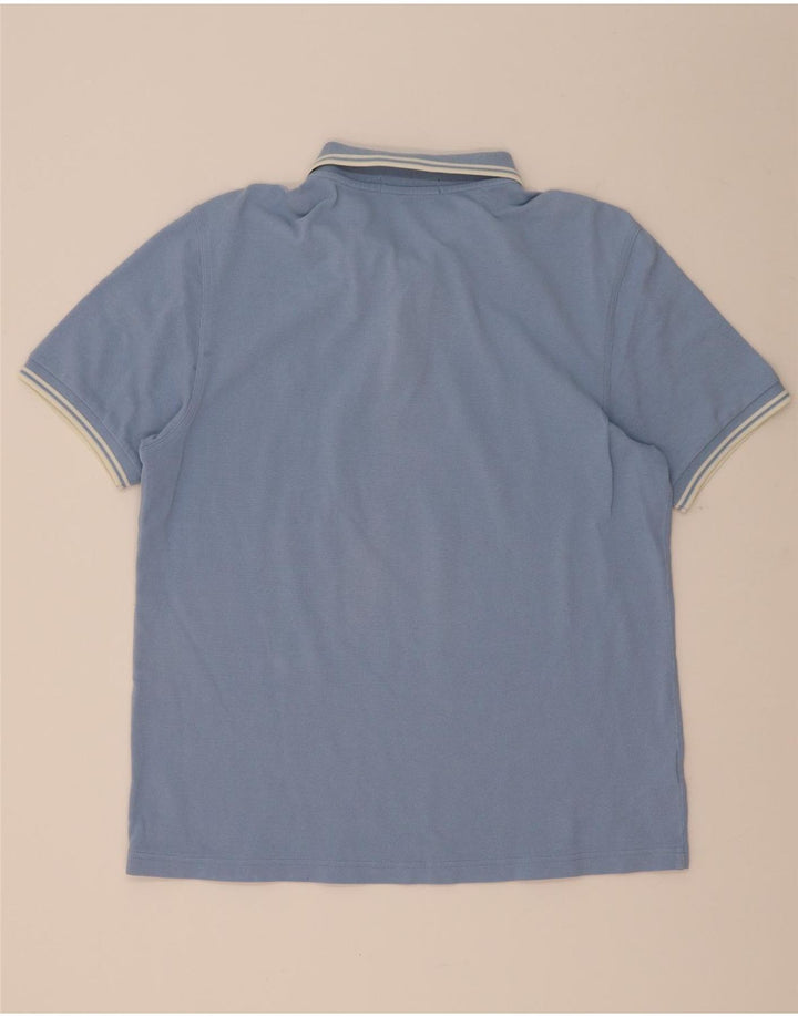 Fred Perry Ανδρικό Πόλο Μπλουζάκι Μεγάλο Μπλε Βαμβακερό ριγέ