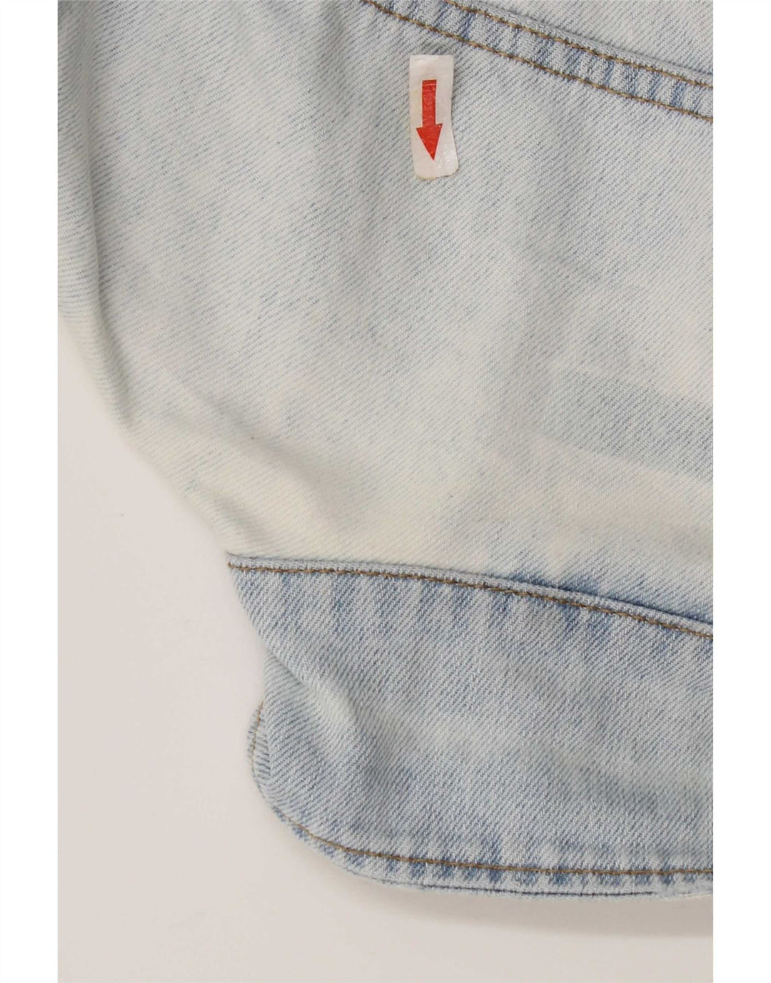 Topshop Γυναικείο Τζιν Μπουφάν UK 10 Small Blue Cotton