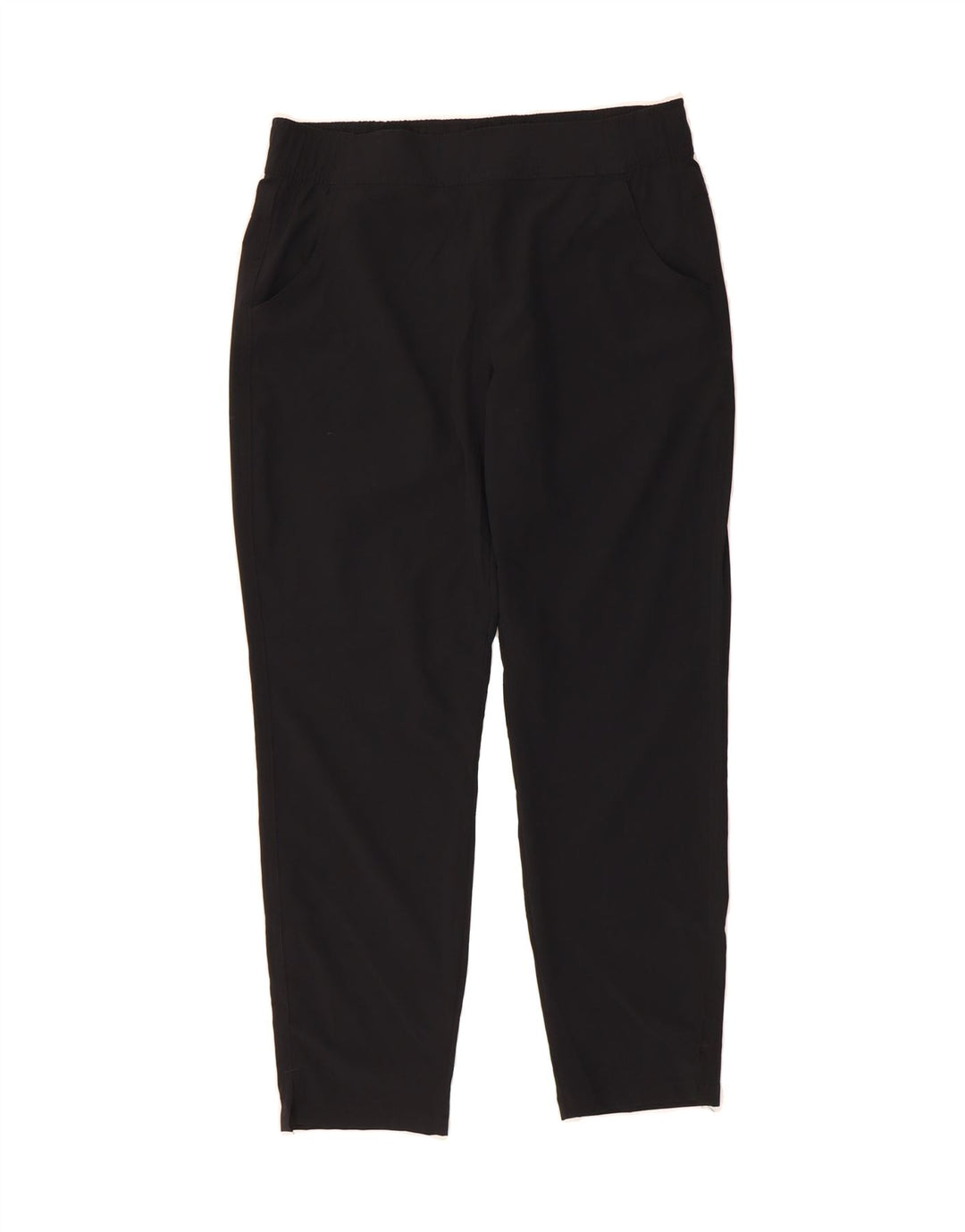 EDDIE BAUER Womens Slim Casual Trousers Medium W30 L29 Black Polyester Vintage Eddie Bauer and Second-Hand Eddie Bauer from Messina Hembry 