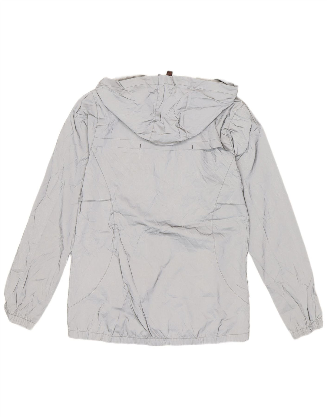 Mountain Warehouse Γυναικείο μπουφάν βροχής με κουκούλα UK 12 Medium Grey Polyester
