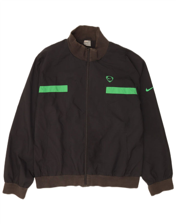 Ανδρική φόρμα Nike Top Jacket UK 39/41 Μεσαίο μαύρο πολυεστέρα Sports