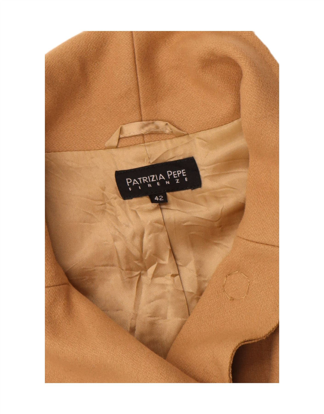 Patrizia Pepe Γυναικείο Πανωφόρι IT 42 Medium Beige Wool