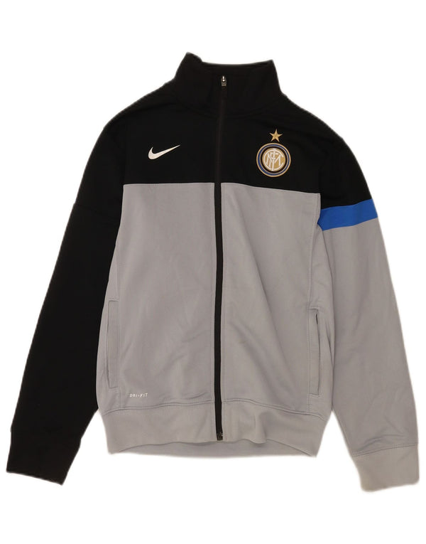 Μπουφάν Nike Boys Inter Milan Tracksuit Top Jacket 10-11 Years Medium Grey