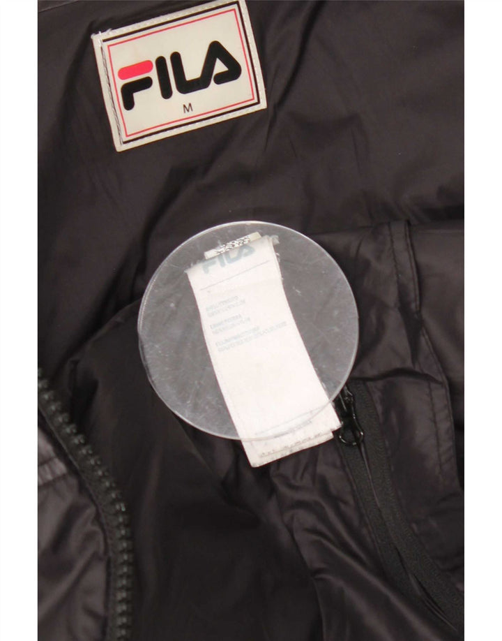 Fila Ανδρικό μπουφάν με επένδυση UK 38 Medium Black Nylon