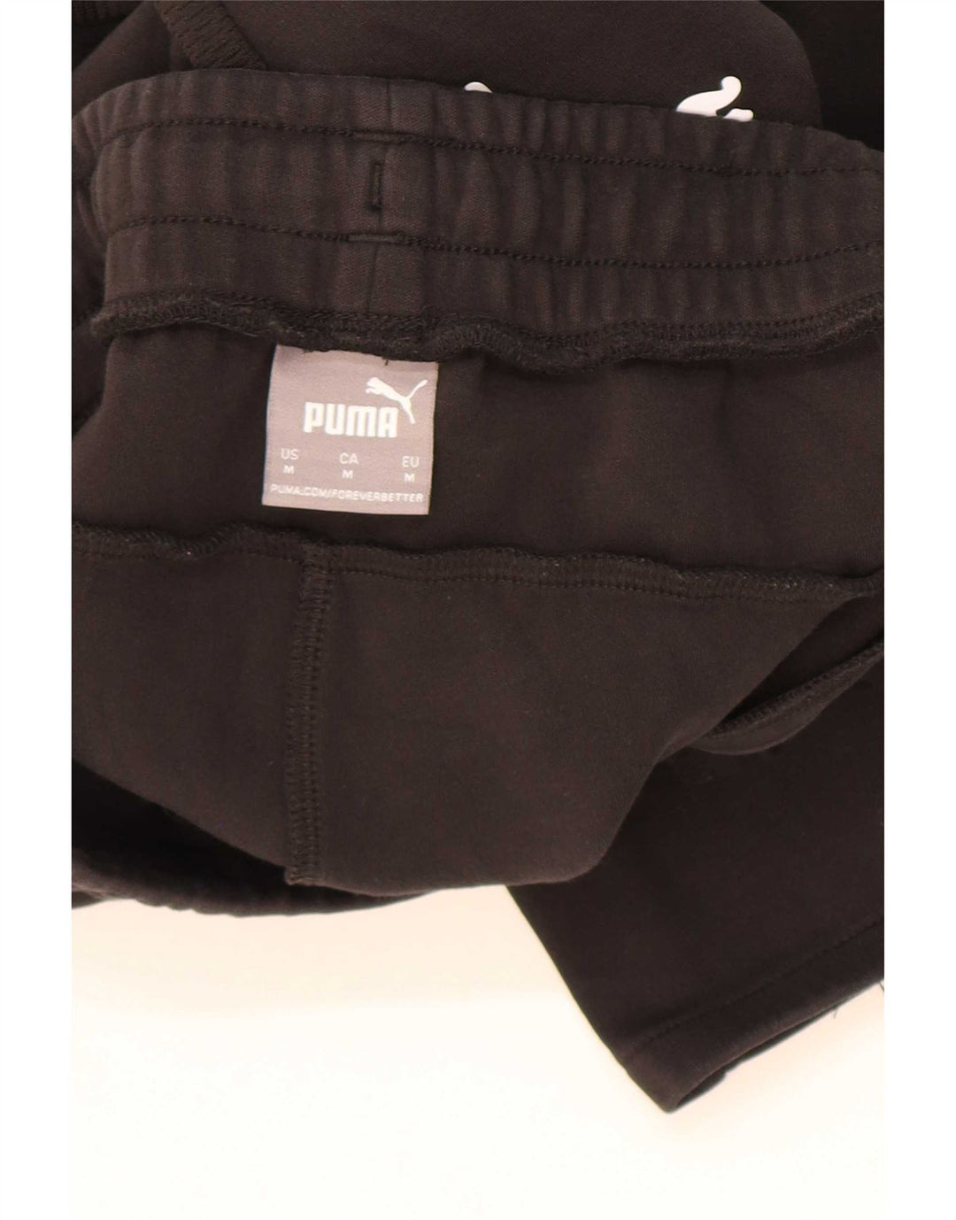 Ανδρική αθλητική φόρμα Puma Παντελόνι Μαύρο μεσαίο βαμβακερό