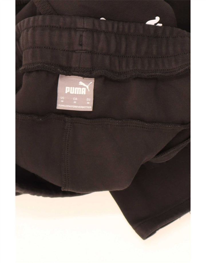 Ανδρική αθλητική φόρμα Puma Παντελόνι Μαύρο μεσαίο βαμβακερό