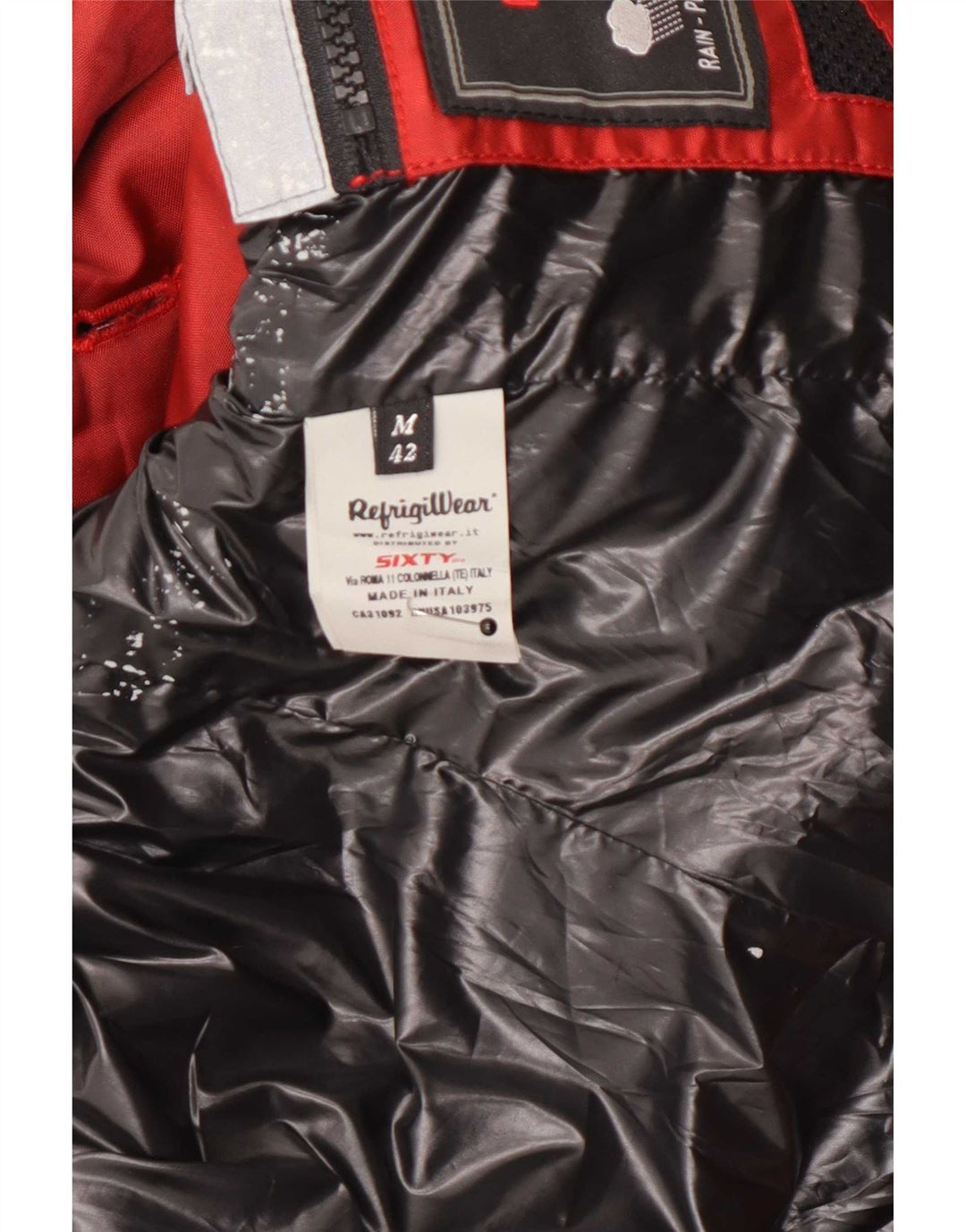 Refrigiwear Γυναικείο μπουφάν με διπλό στήθος IT 42 Μεσαίο κόκκινο πολυαμίδιο