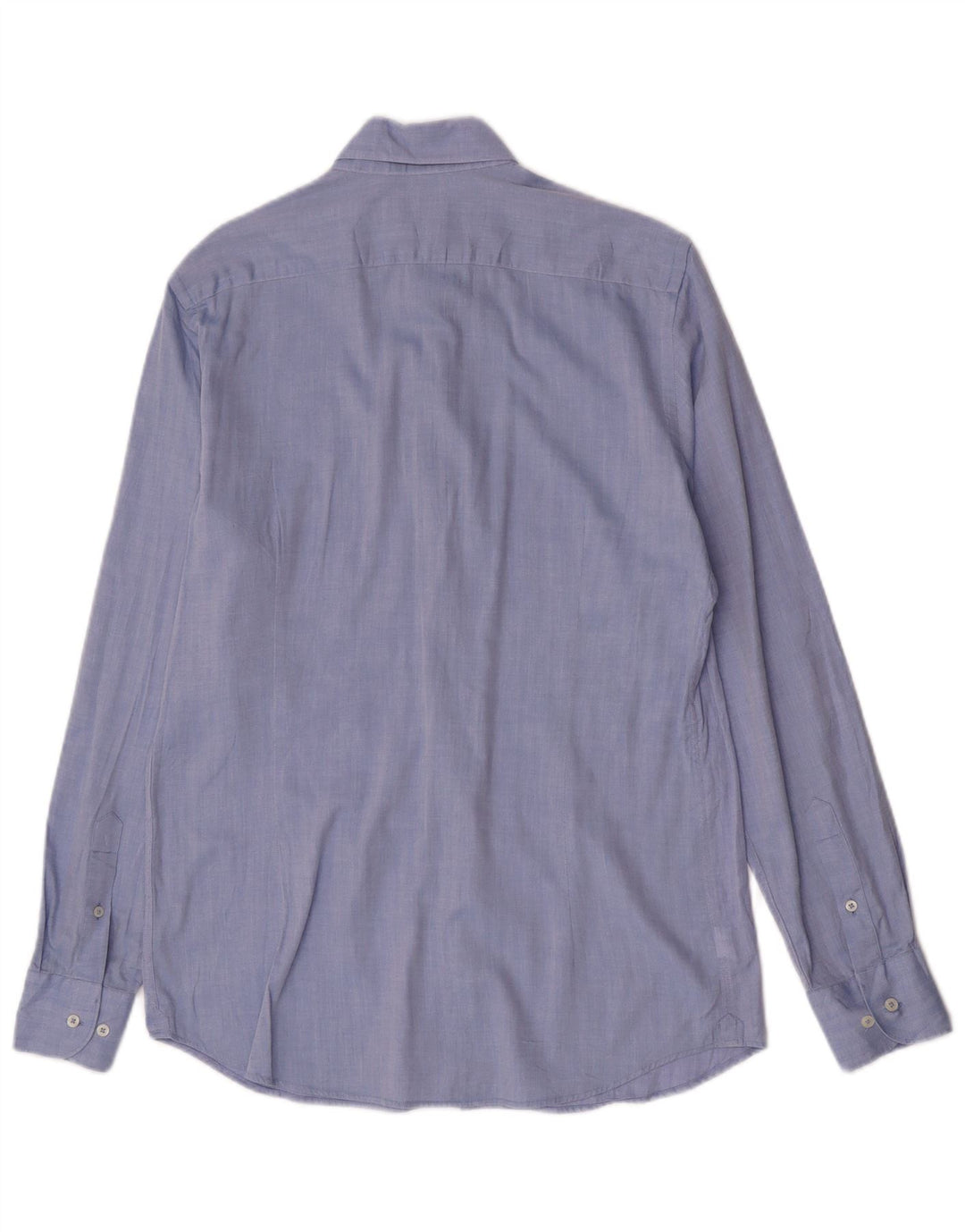 Ανδρικό πουκάμισο Massimo Dutti EU 40 15 1/2 Medium Blue Cotton