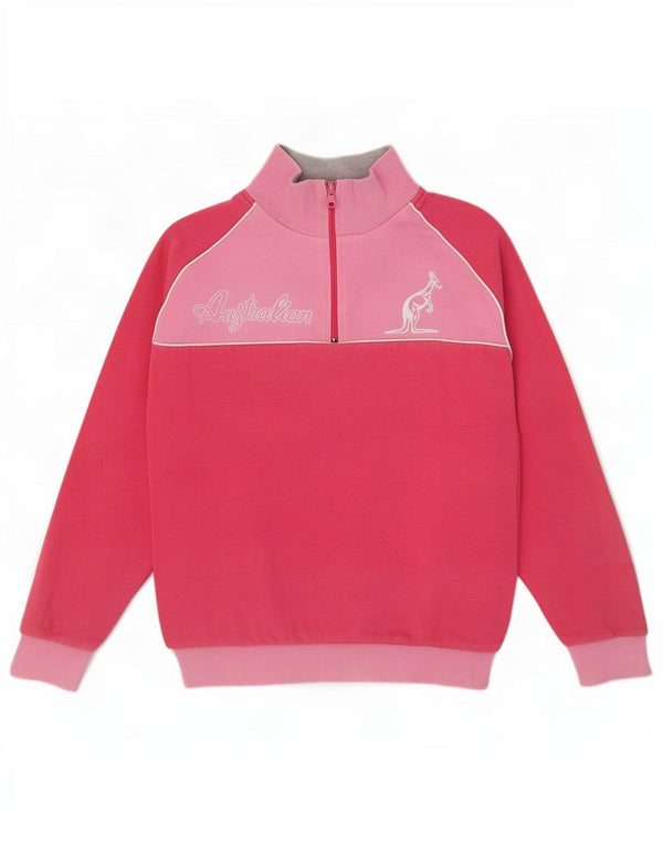 Γυναικείο γραφικό φούτερ AUSTRALIAN L'ALPINA Jumper UK 14 Large Pink