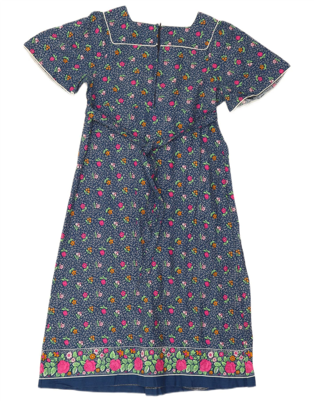Nuova Moda Γυναικείο Maxi Φόρεμα IT 44 Medium Blue Floral