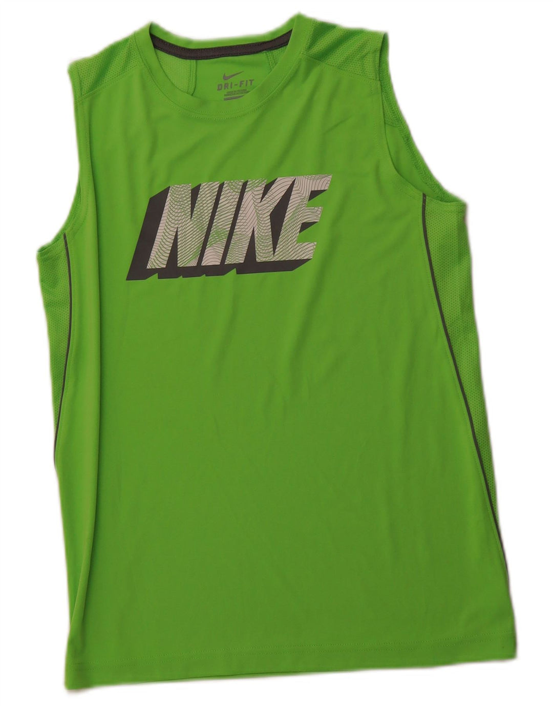 Γραφικό γιλέκο NIKE Boys Dri Fit 12-13 ετών Μεγάλο πράσινο