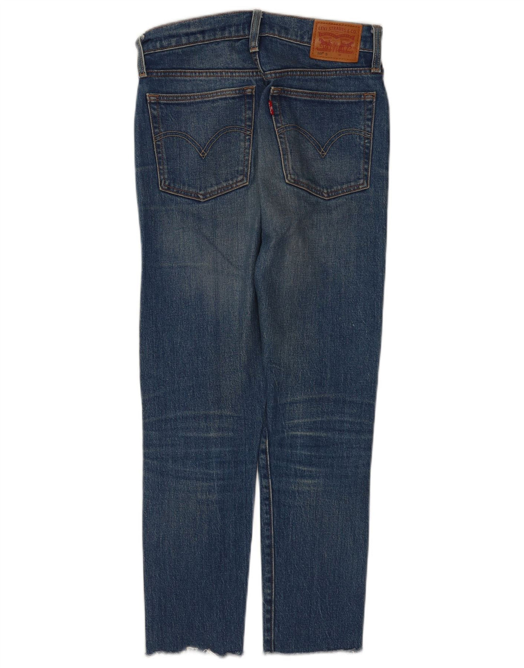 Γυναικείο Slim Jeans Levi's Small W25 L26 Blue Cotton