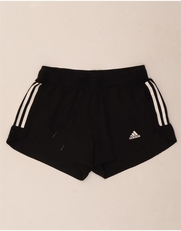Adidas Γυναικείο Αθλητικό σορτς Aeroready UK 10 Small μαύρο πολυεστέρα